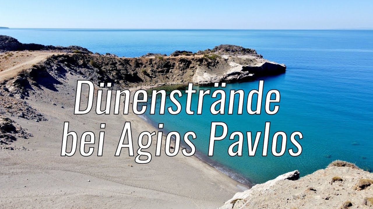 Kreta - D&uuml;nenstr&auml;nde bei Agios Pavlos | einfachnurreisen.de