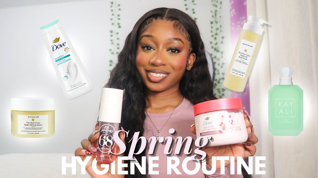My HYGIENE Routine For Spring | Staying Fresh & Clean, Sweet + Floral Scents, Hygiene Hacks & More..