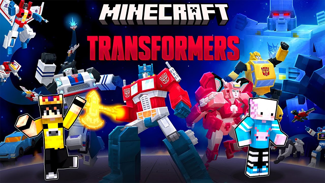 Minecraft'ta 100 GÜN TRANSFORMERS OLARAK HAYATTA KALDIM!