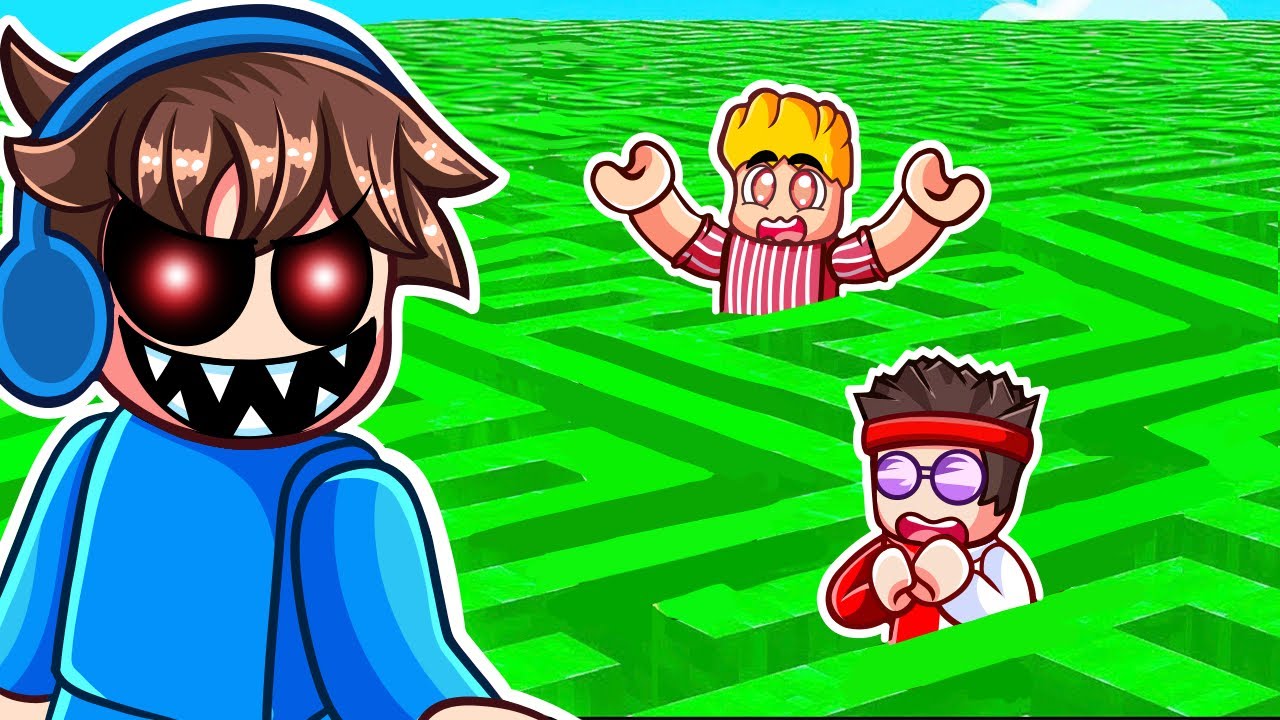 Podvádím proti Hráčům v OBROVSKÉM BLUDIŠTI v Robloxu!