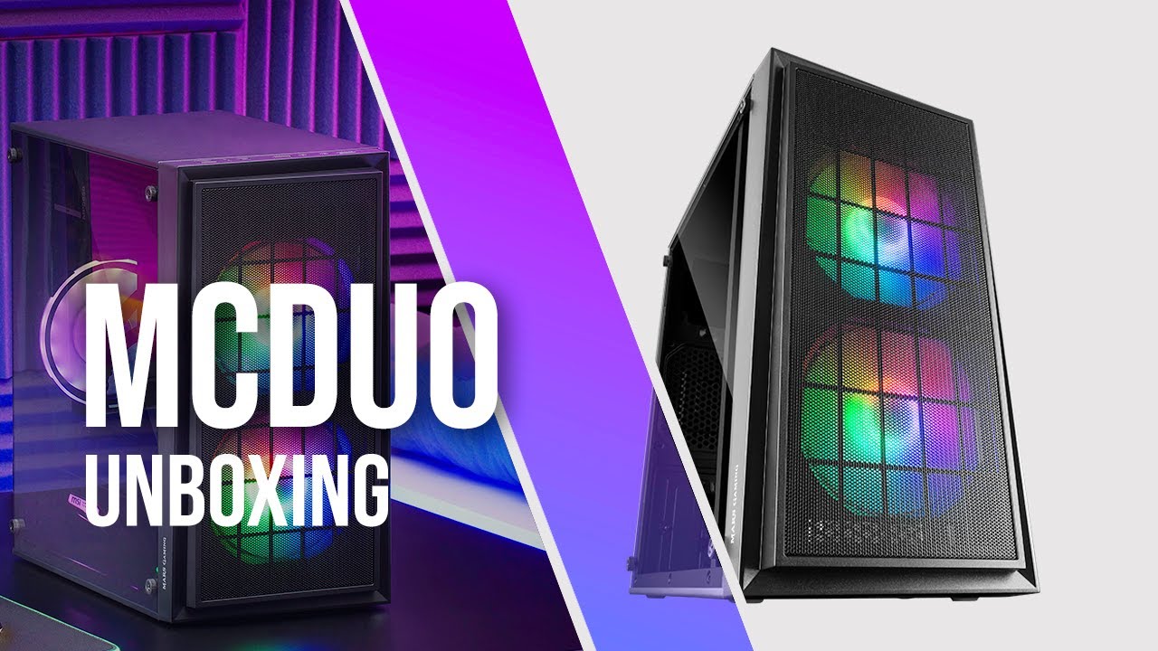 Compact gaming at your fingertips case MCDUO- UNBOXING | Mars Gaming