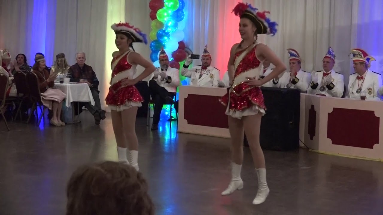Tanzmariechen Duo - Prunksitzung - Anaheim Karnevalsgesellschaft - 2019