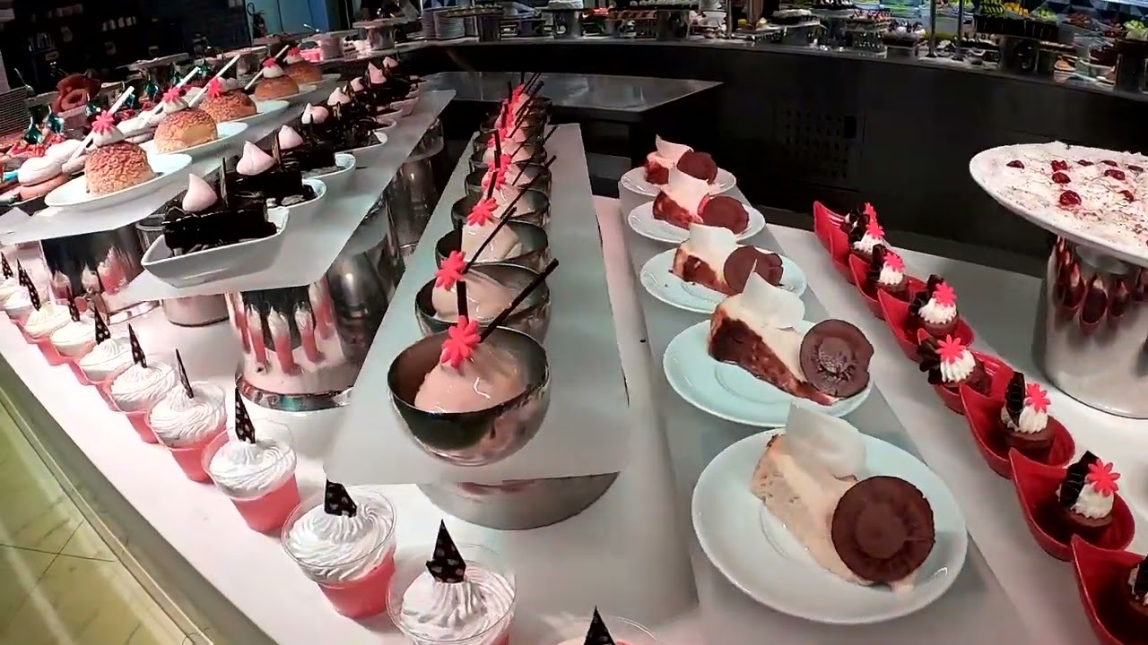TUI MAGIC LIFE MASMAVI BELEK TURKEY HOTEL TOUR GREAT RESTAURANT BUFFET