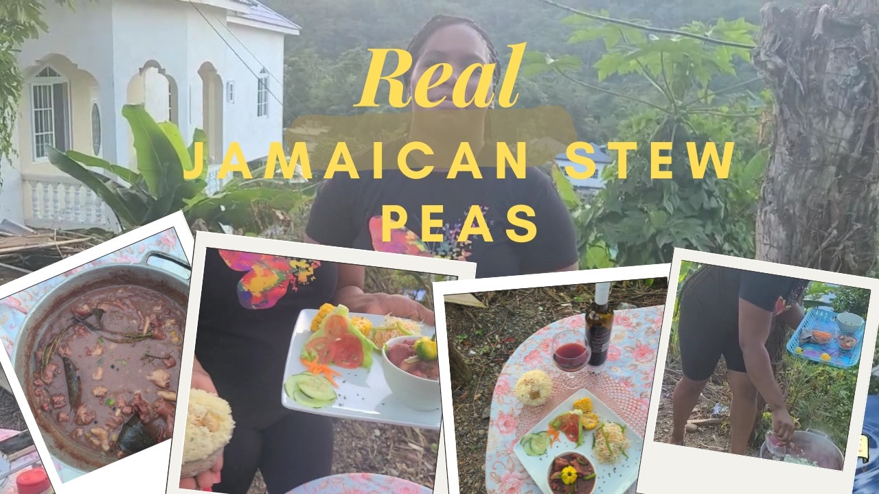 Jamaican stew peas.