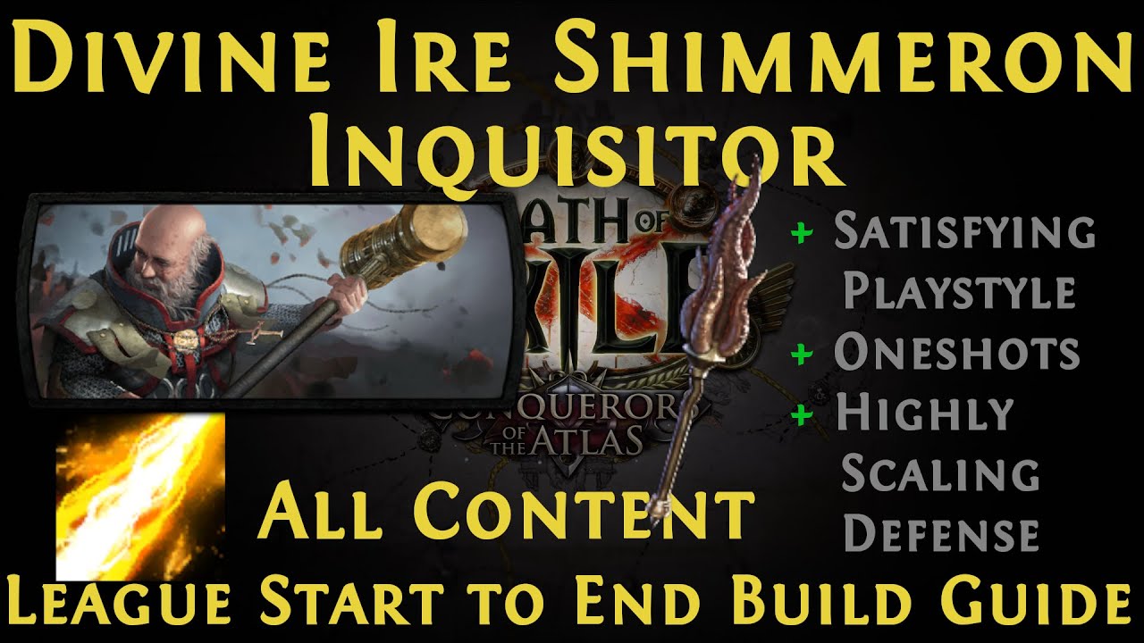 [PoE] [Guide] Divine Ire Shimmeron Inquisitor 3.14 Ultimatum Ready | The Perfect Couple!