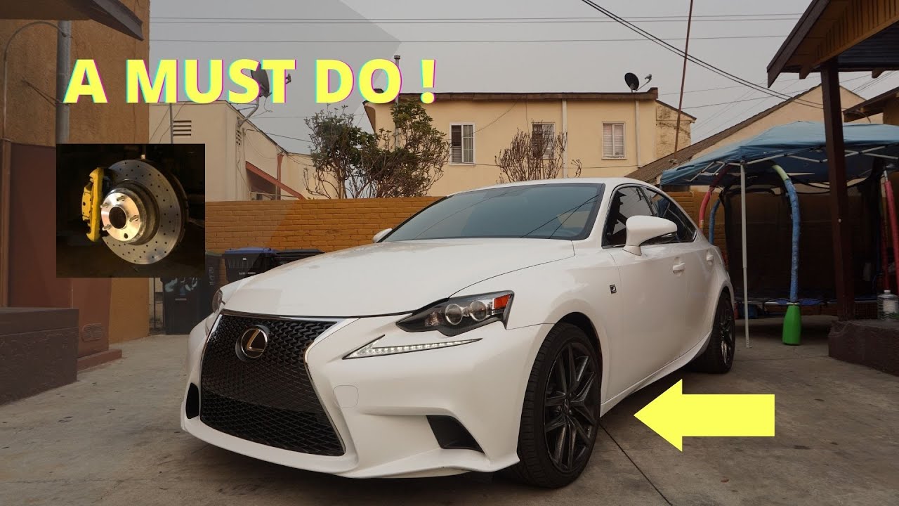 LEXUS IS 250 F SPORT GETS SPACERS (CRAZY TRANSFORMATION)