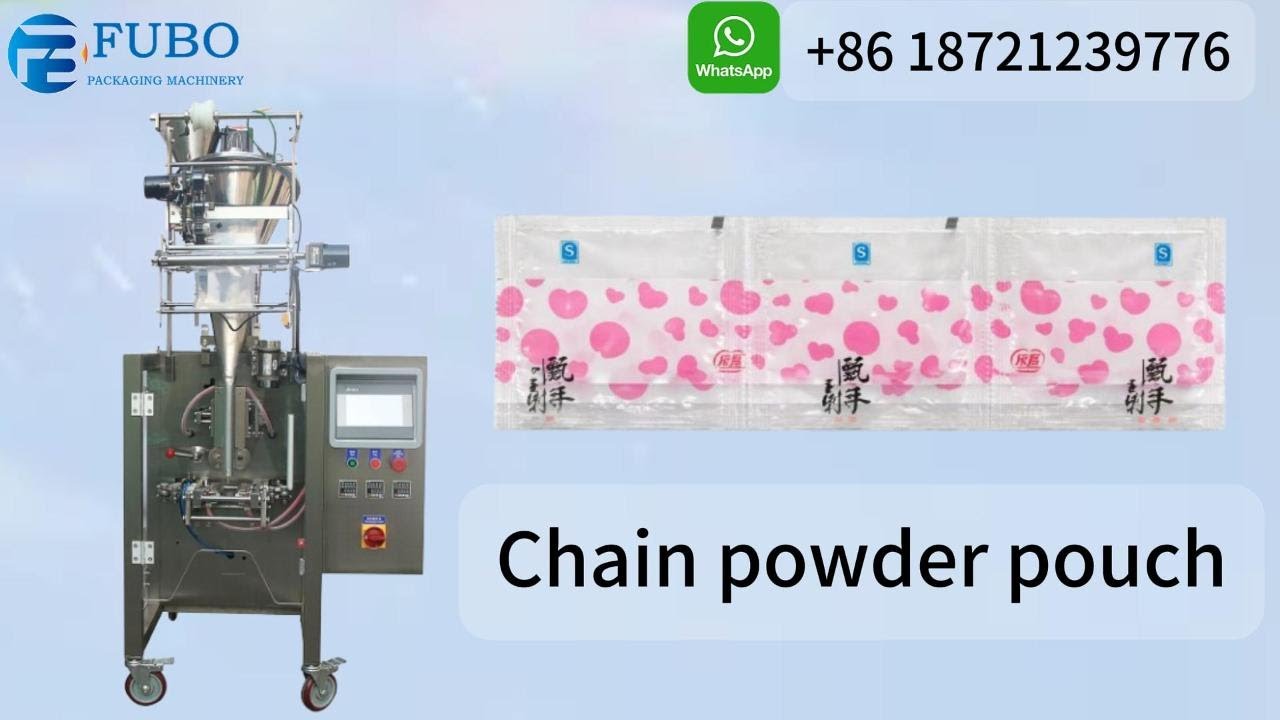 Life Space Triple Strength Probiotic Powder Pouch packing mahcine | Chain bag packing mahcine