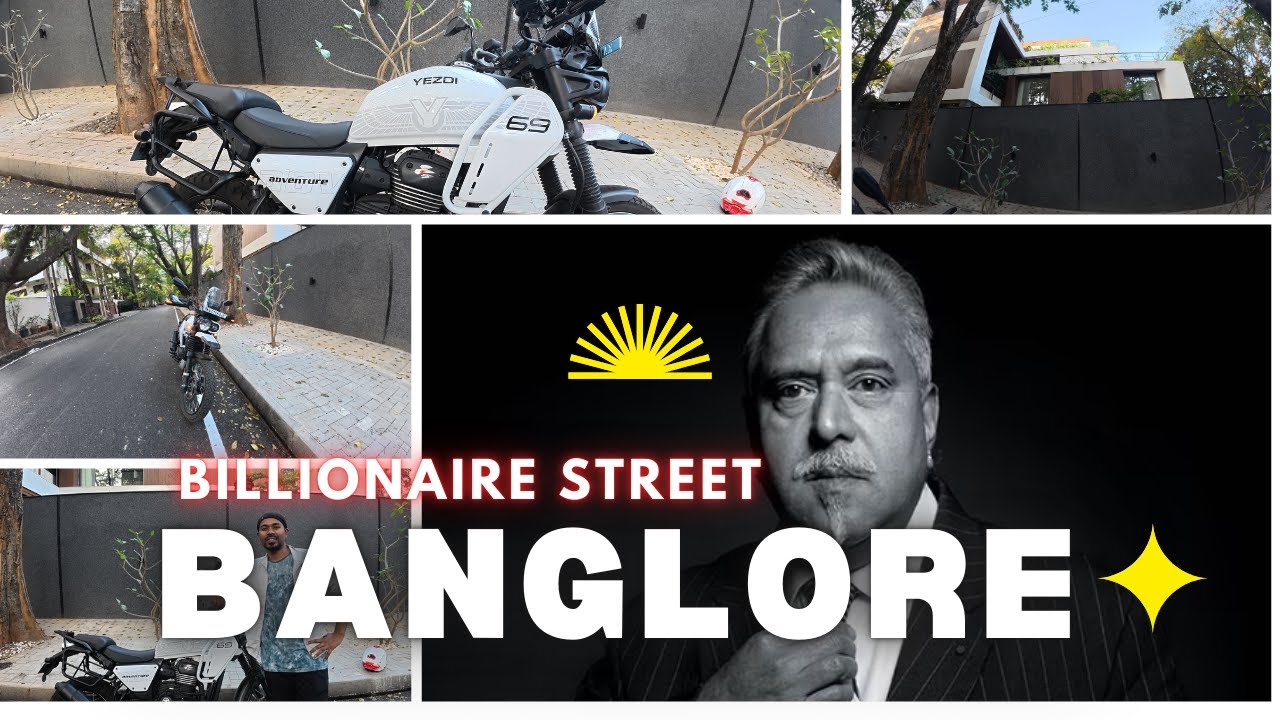 Billionaire Street Moto Vlog: Inside Koramangala's Most Expensive Neighborhood (Bangalore)
