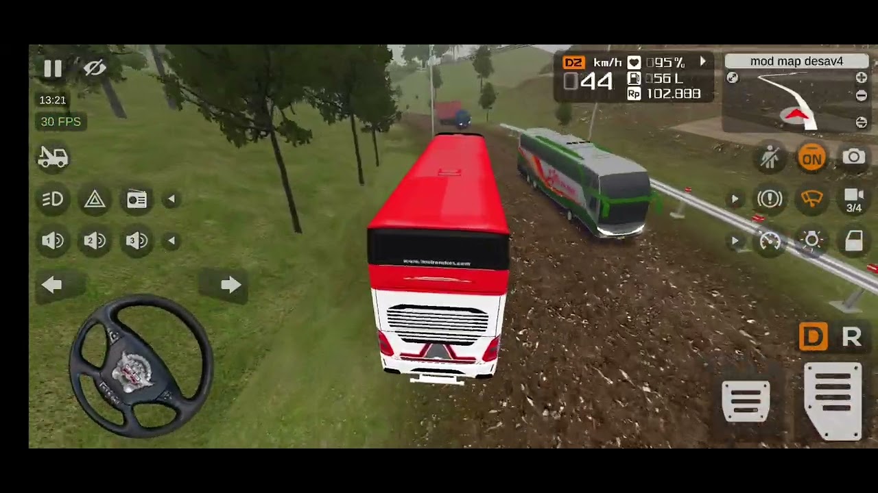 New 😍 Bus Simulator Indonesia - Bus Games Mobile Gameplay | Coach Bus Driving