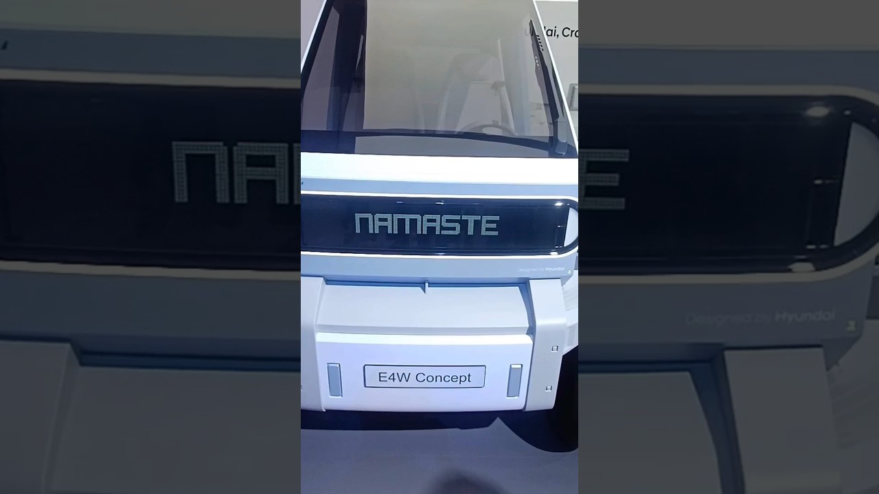 Futuristic AutoRickshaw from Hyundai 