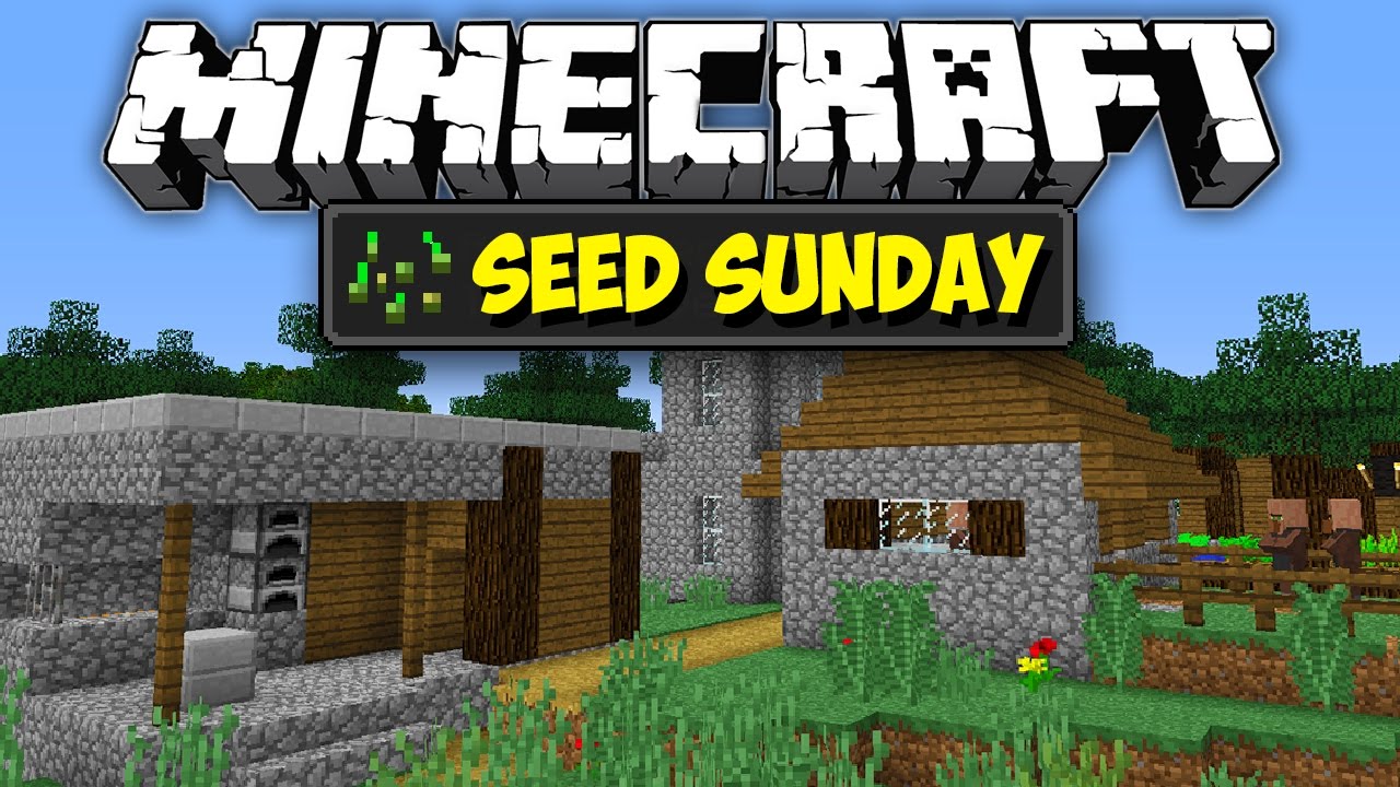Minecraft 1.11.2 | Taiga Village + Dungeon | Seed Sunday - Ep209