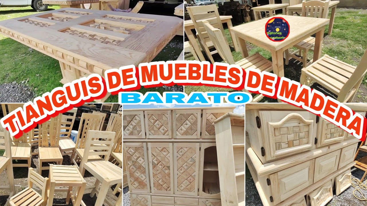 Plaza de los MUEBLES San Mateo Atenco EDOMEX: DESDE $100 SILLAS, COMEDORES, ROPEROS, CANTINEROS