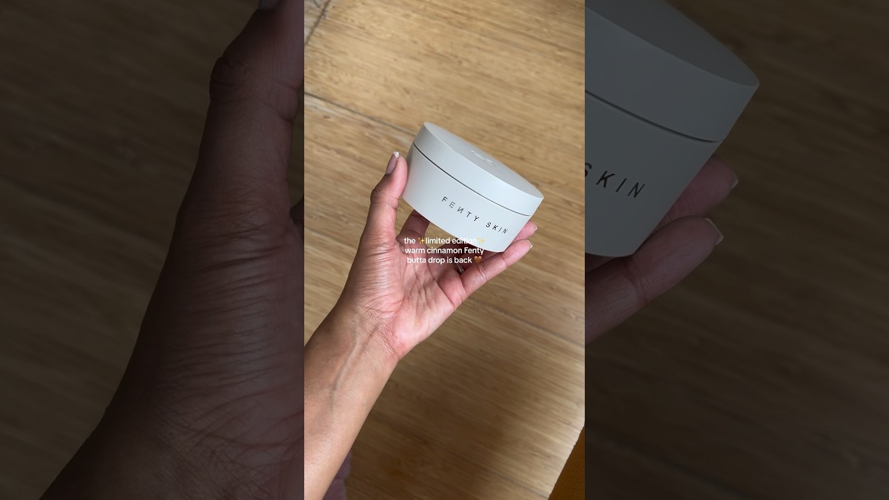 The limited edition warm cinnamon fenty butta drop is back 😭 
