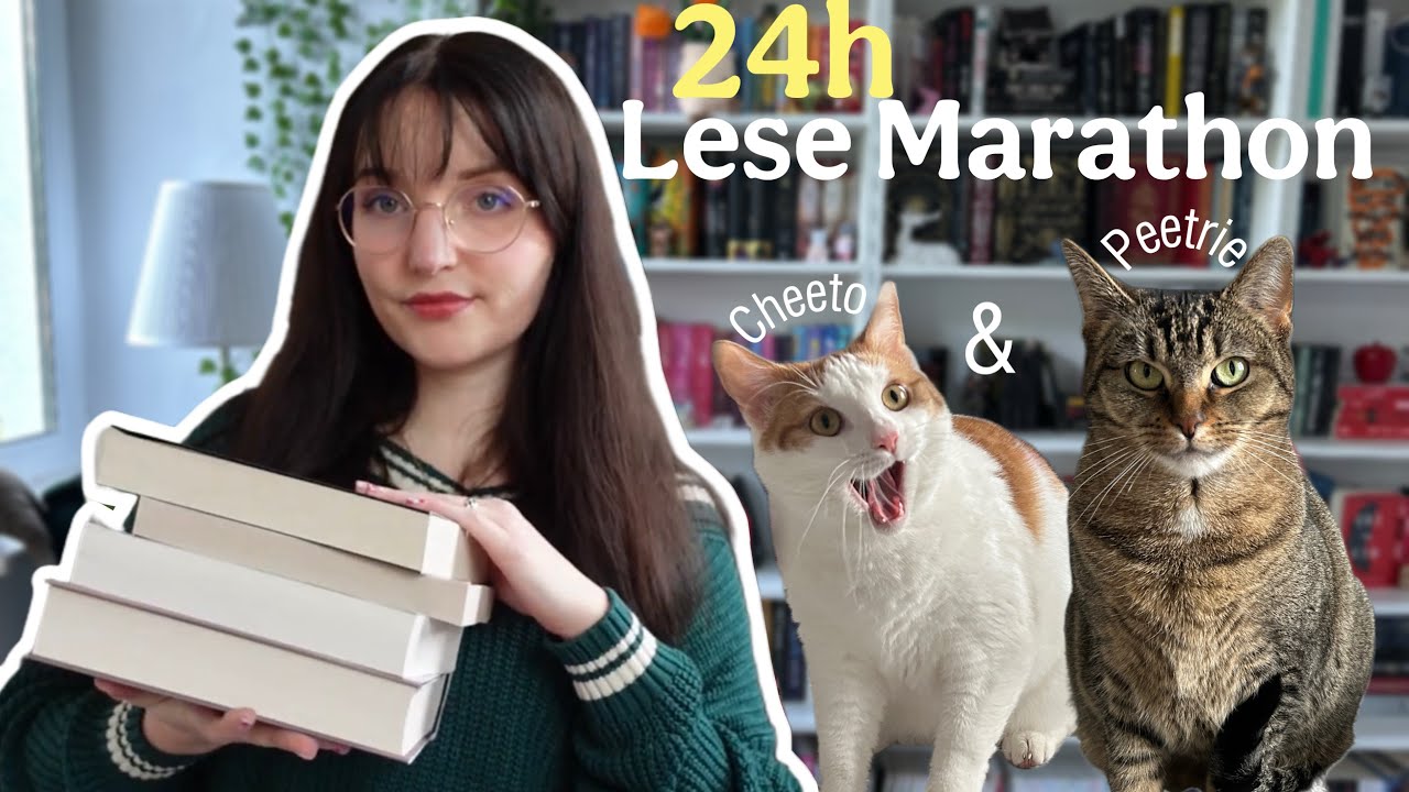 Meine KATZEN entscheiden was ich 24 Stunden lang lese | 24h readathon