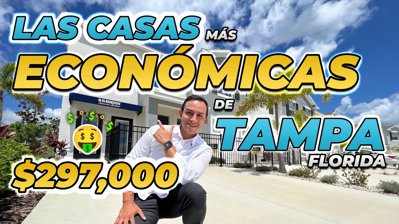Las Casas más BARATAS de Tampa Florida | Apollo Beach