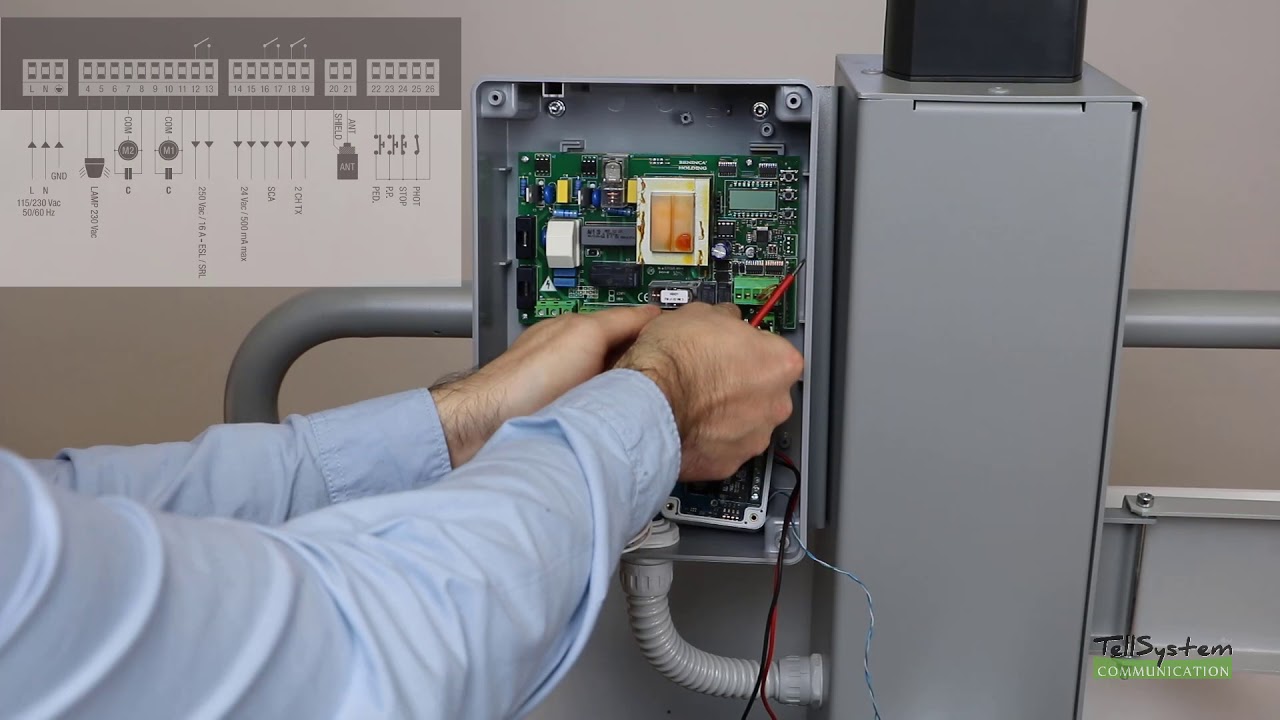 Beninca Heady - How to connect the MultiOne GSM to the gate opener?