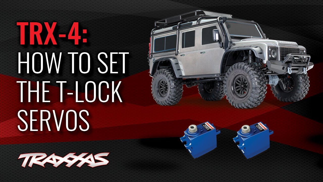 How to Set the T-Lock Servos | Traxxas TRX-4