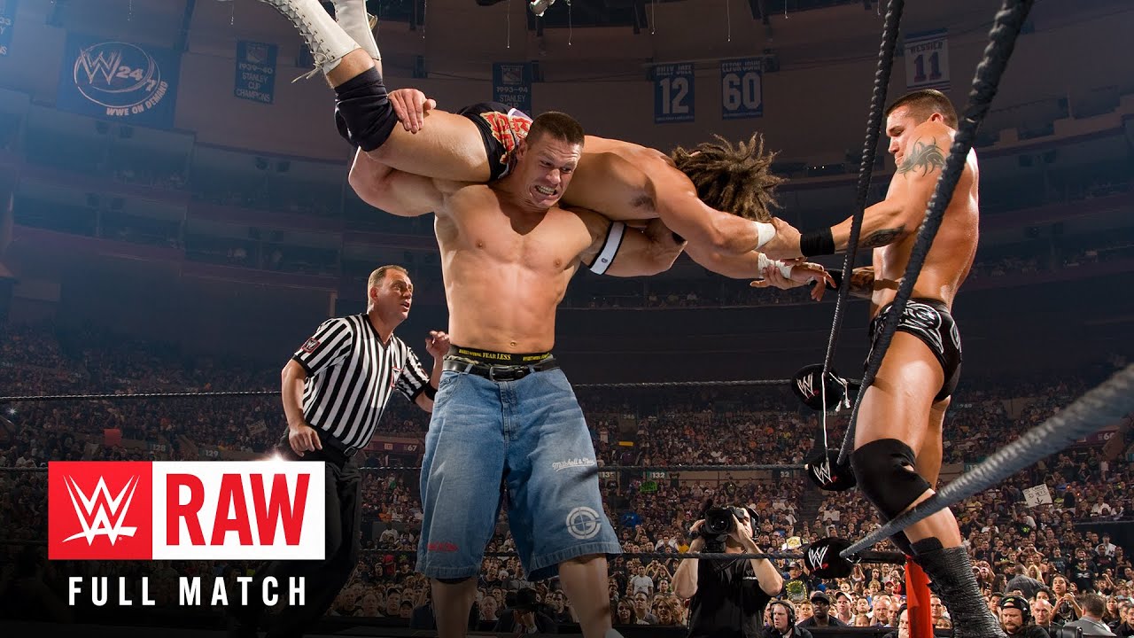 FULL MATCH: John Cena & Umaga vs. Randy Orton & Carlito: Raw, Aug. 13, 2007