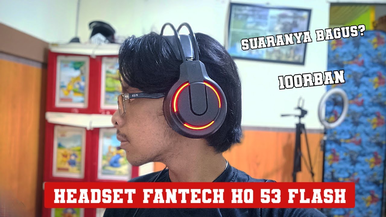Review headset Fantech HQ53 flash