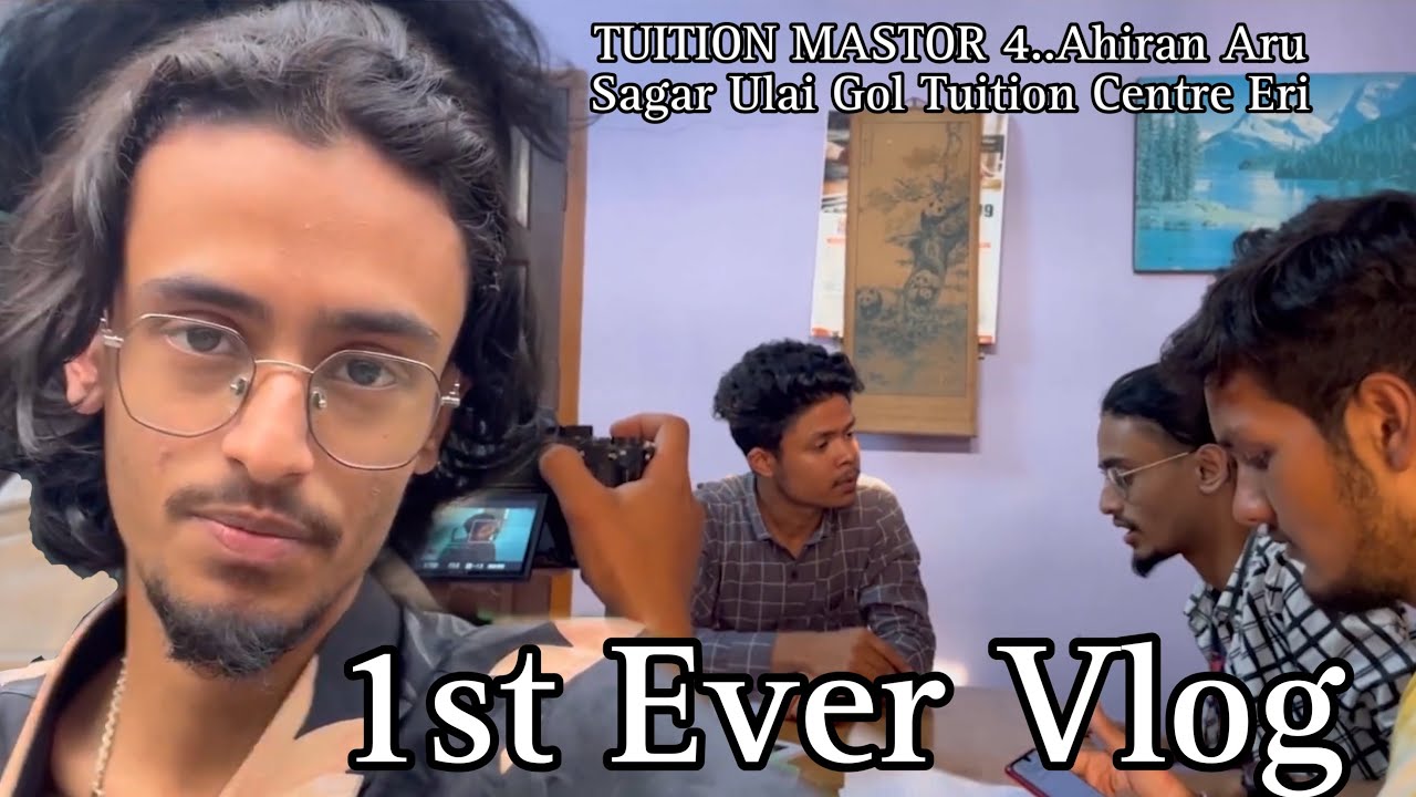 1ST EVER VLOG | Tuition Mastor 4 | BTS