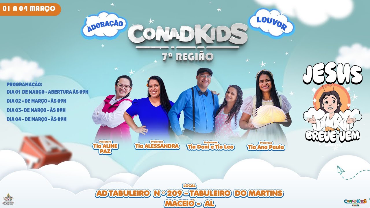 ABERTURA | CONADKIDS 7ª REGIÃO 2025
