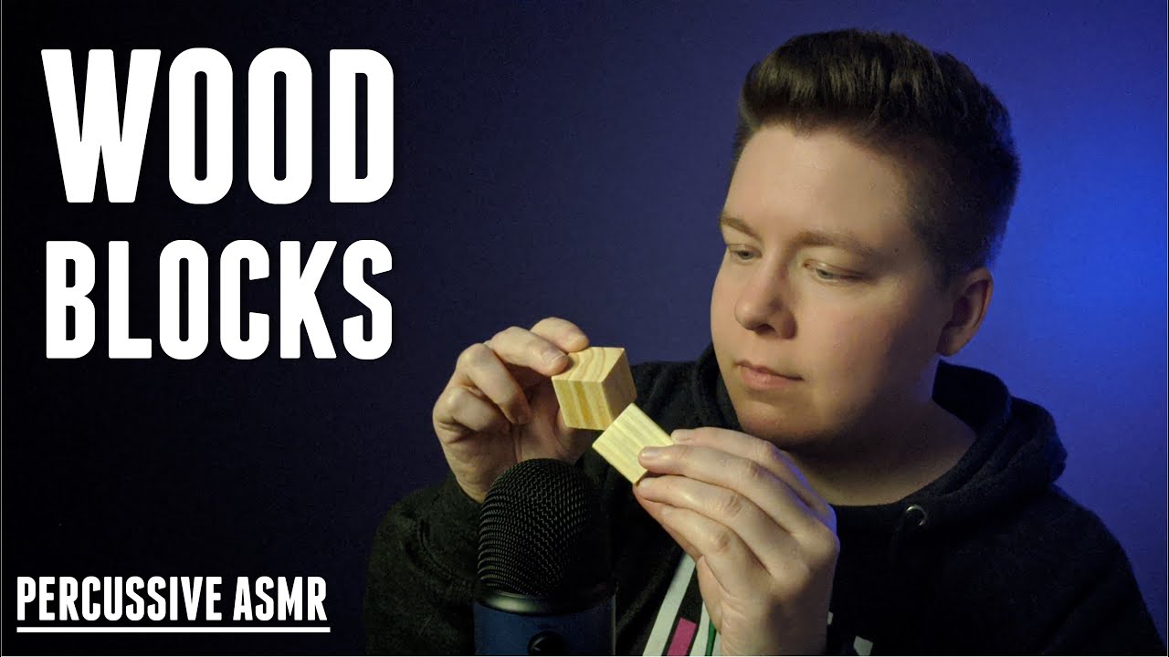 ASMR Wood Block Tapping & Scratching