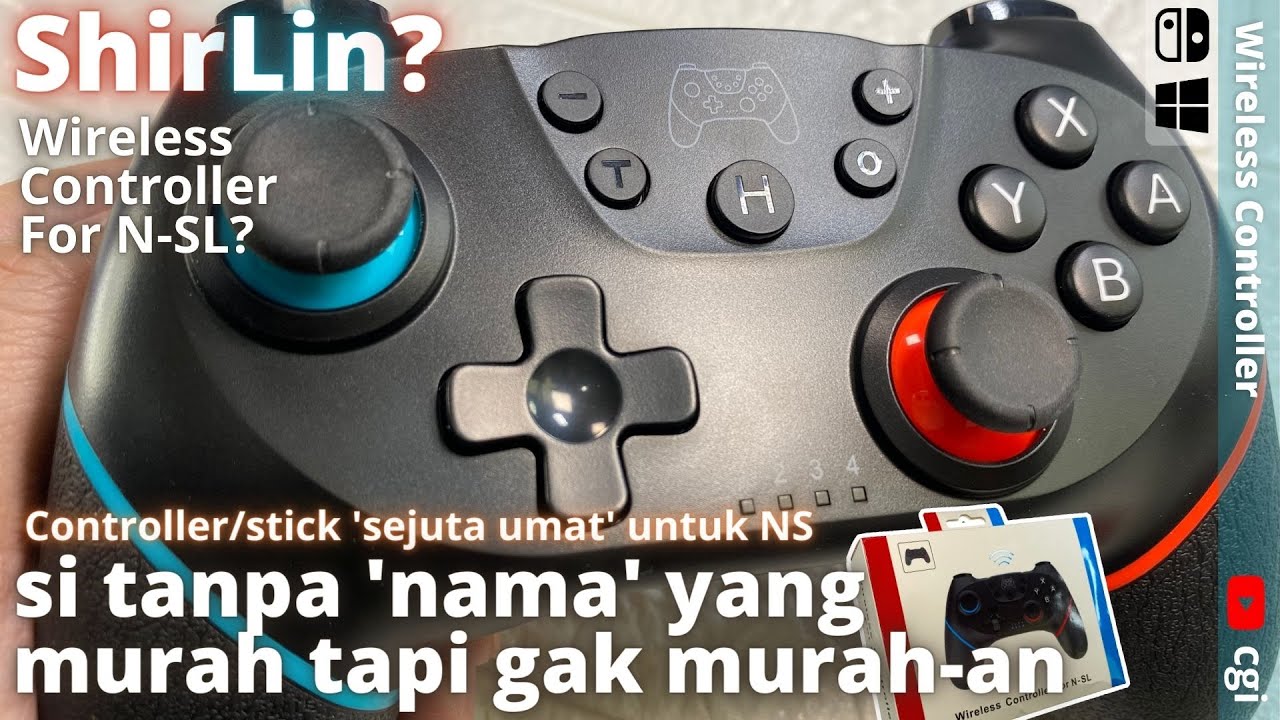 Review: ShirLin Wireless Controller for N-SL Nintendo Switch gamepad