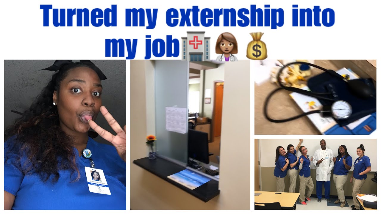 Top 10 BEST tips on how to turn medical assistant externship into my career job ! LETS GET HIRED🏥
