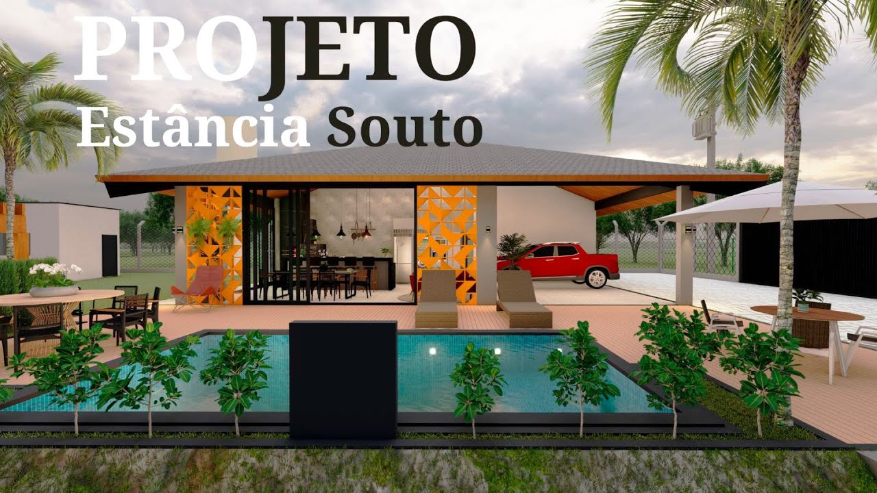 ESTANCIA SOUTO   2025 CASA DE CAMPO PROJETO LINDO