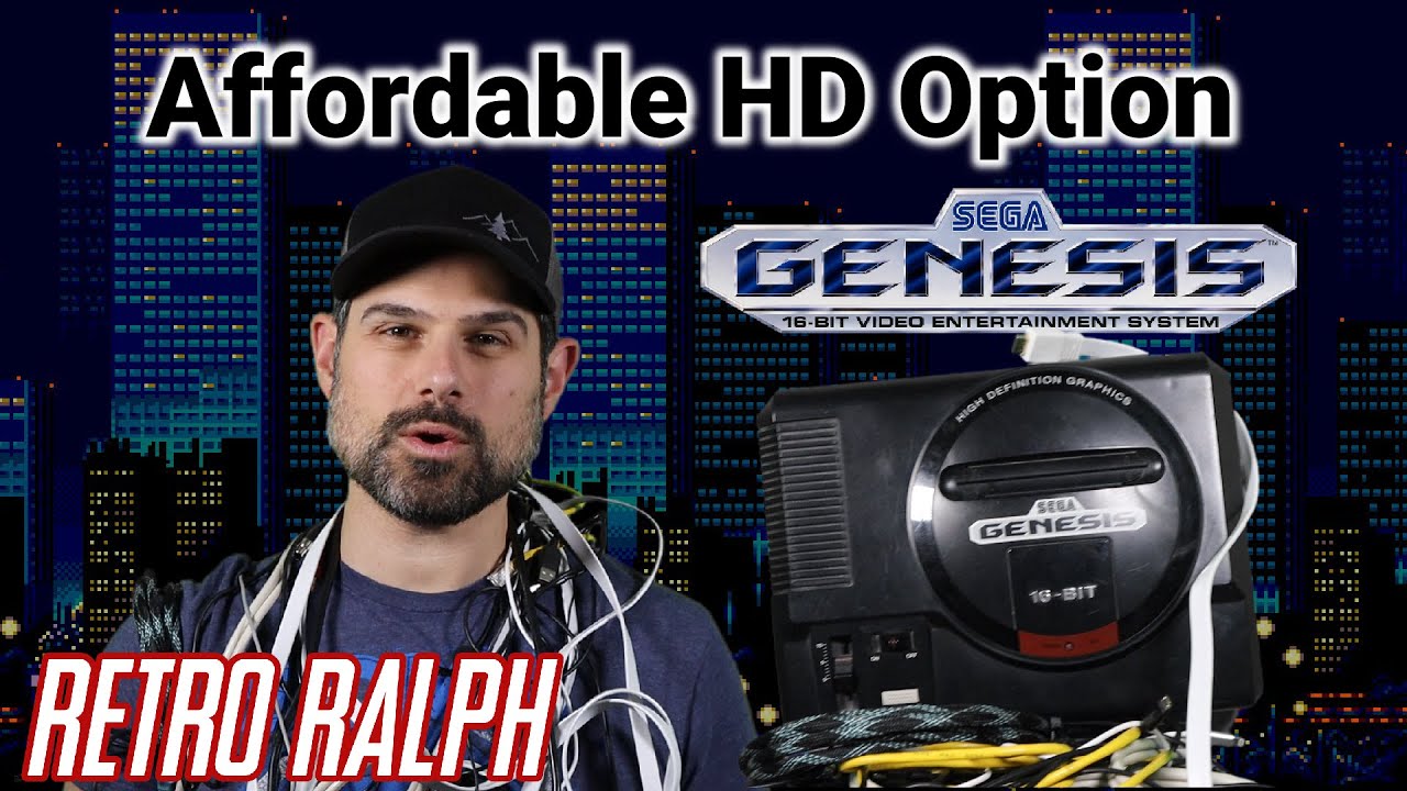 Connect your Sega Genesis to an HDTV Affordably - Hyperkin Product Review!