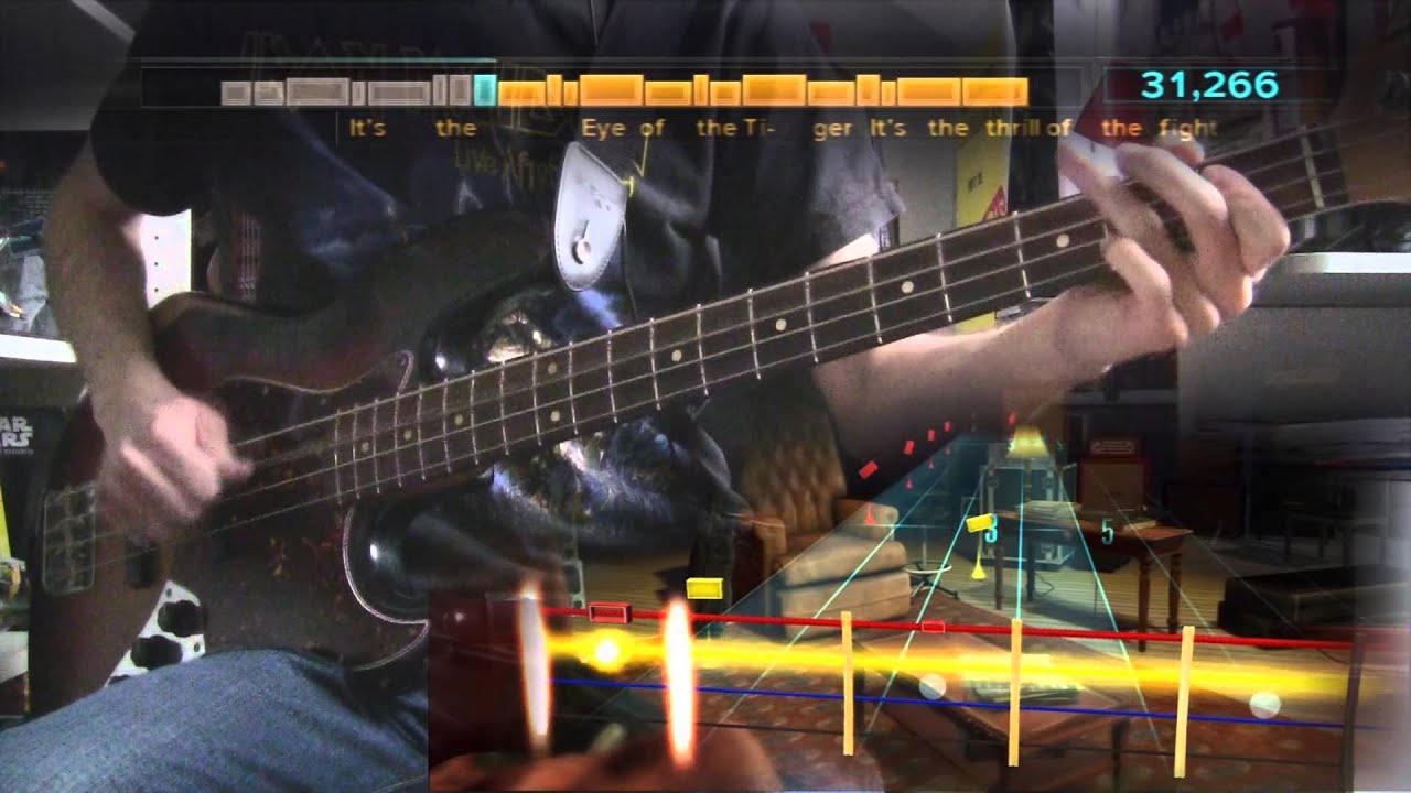 Rocksmith Survivor - Eye Of The Tiger Bass DLC (Mastered) 98% 105k