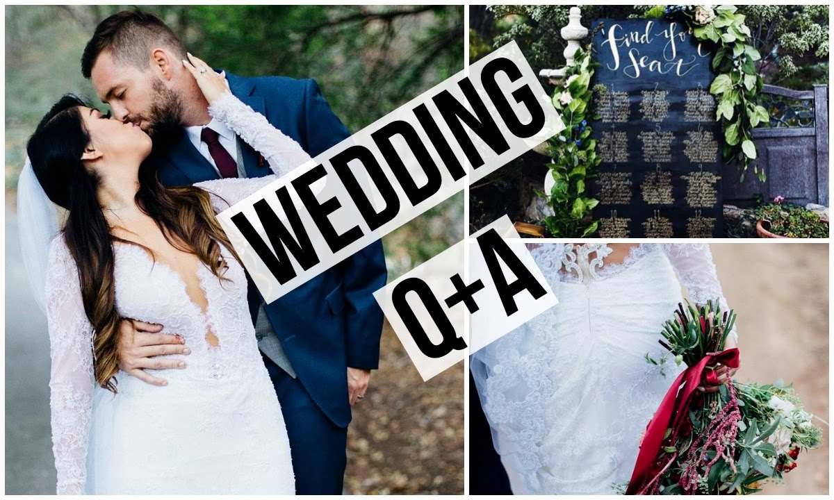 My Wedding Day Q&A: Trying on my wedding dress, Honeymoon, Budgeting!