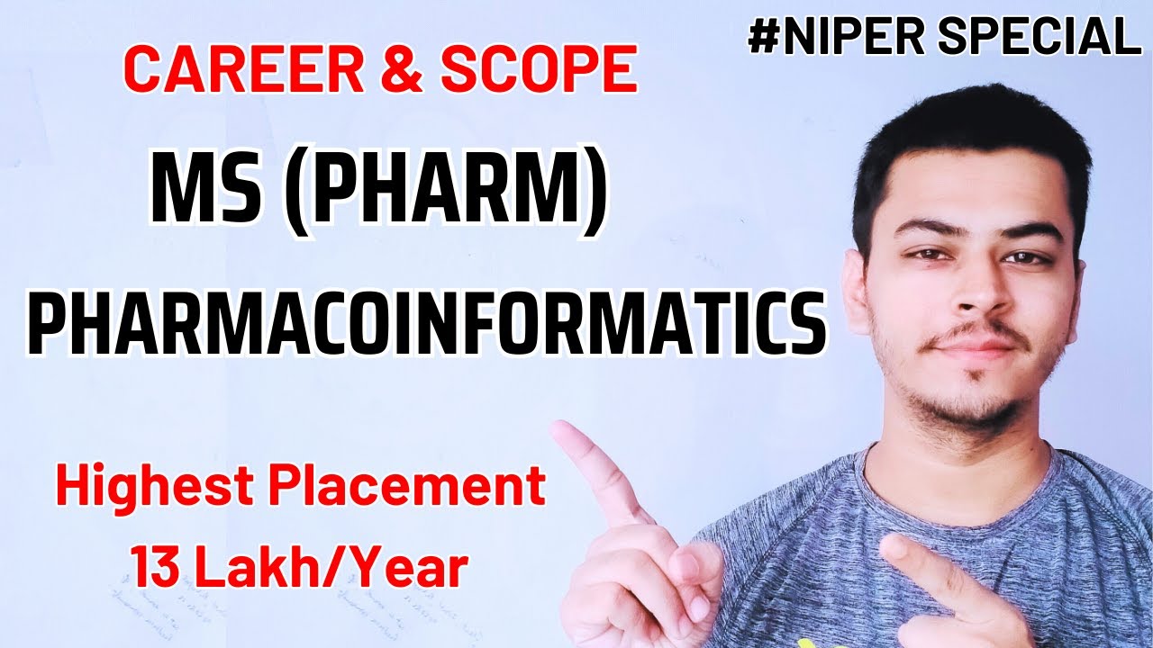 NIPER Pharmacoinformatics || Career, Scope & Salary in Pharmacoinformatics || NIPER PI