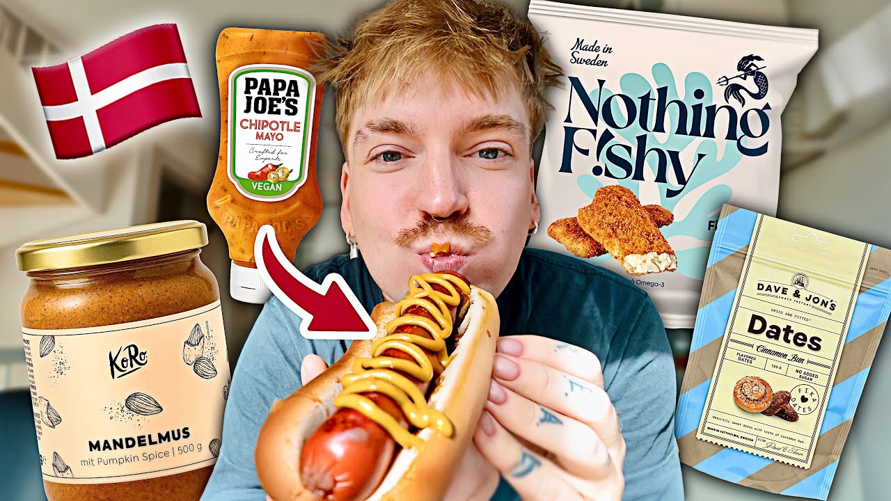 Vegan Food Diary (Dänemark Edition) Zimtschnecken-Datteln!? 🇩🇰🐟