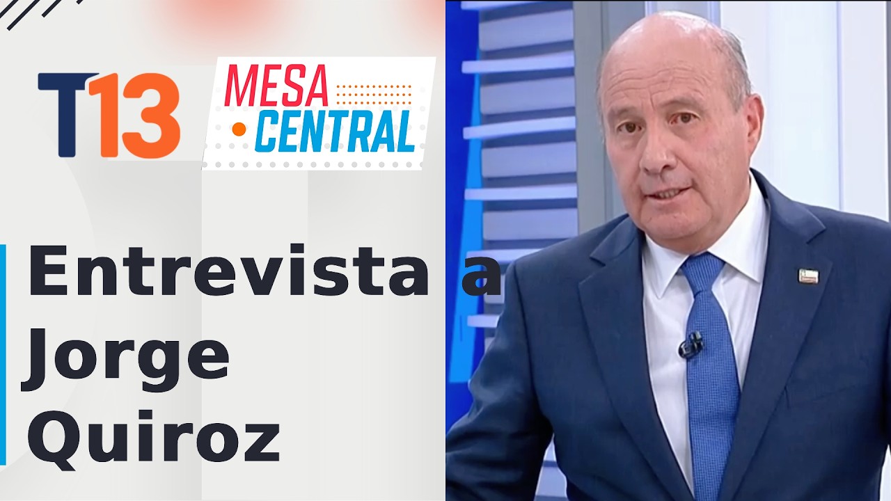 Entrevista a Jorge Quiroz, ministro de Hacienda en Mesa Central