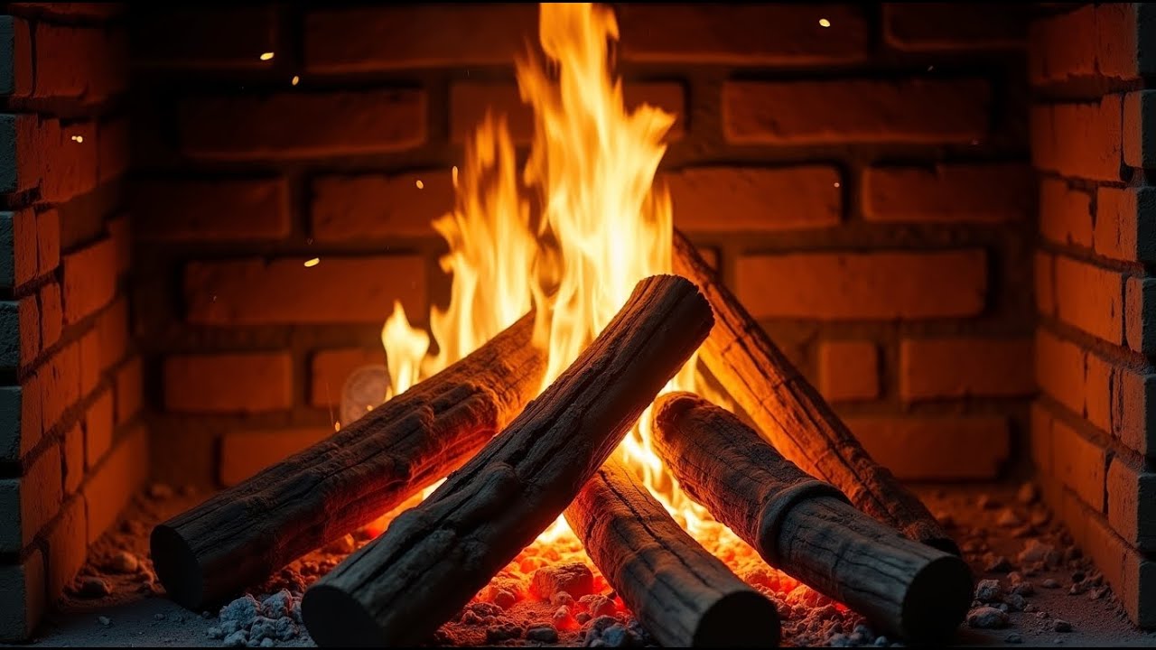 Cozy Cabin Fireplace Ambience for Rest