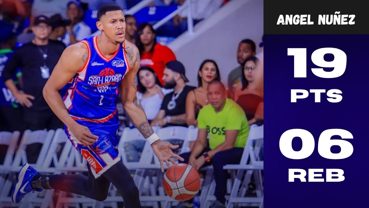 El Debut de Angel Nu&ntilde;ez 19pts 06reb vs San Carlos Highlight