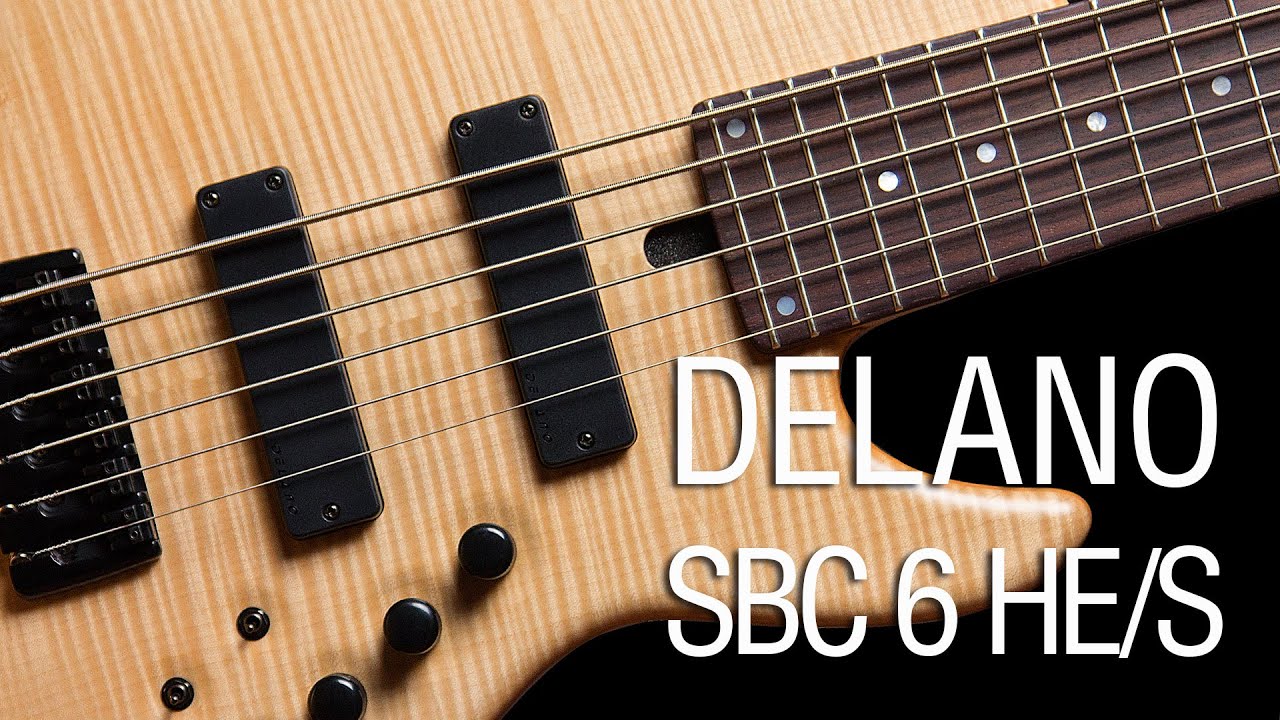 Delano SBC 6 HE/S + Sonar 3-Band Electronics - Maruszczyk Elwood L6a-24