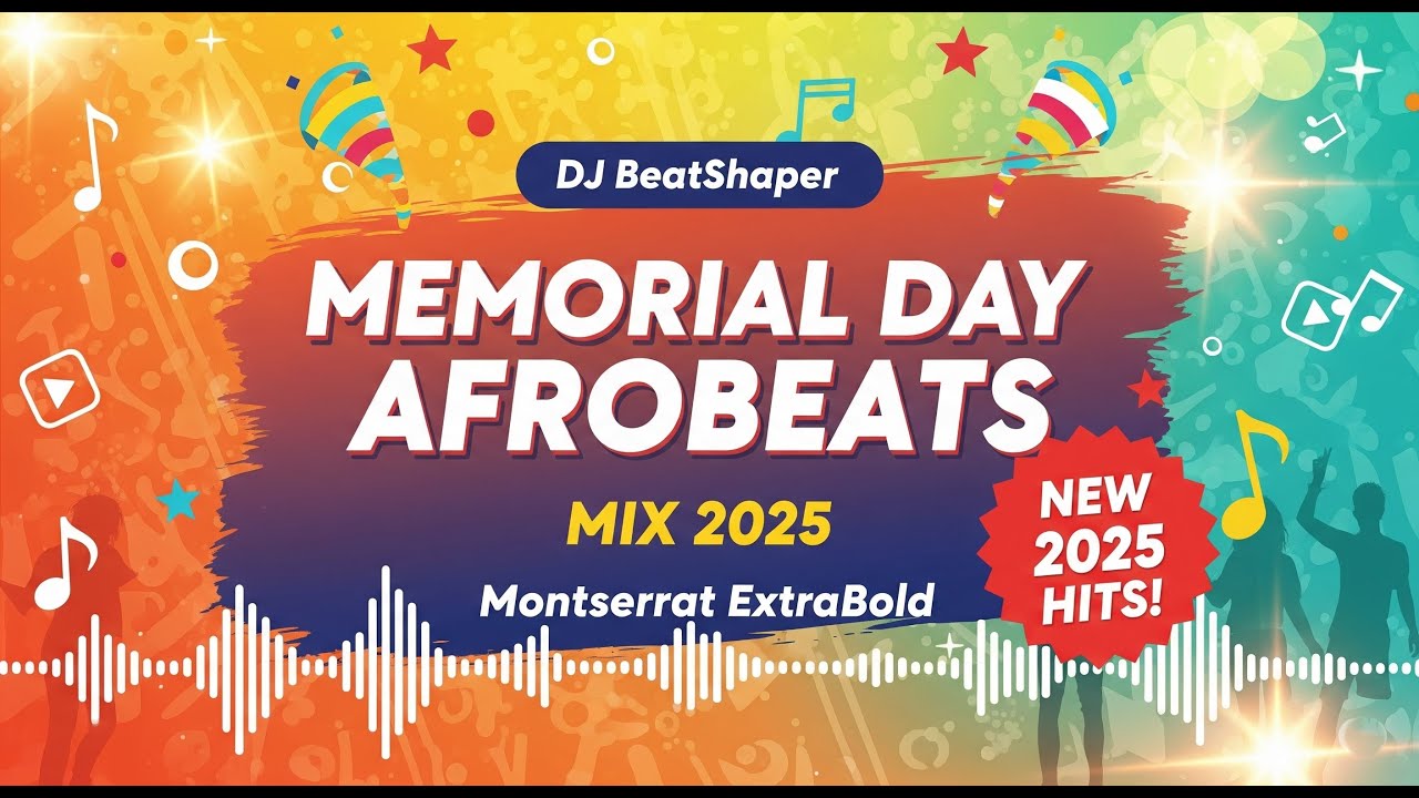 DJ BeatShaper: MEMORIAL DAY WEEKEND Afrobeats Party Mix 2025 (Fresh 2025 Bangers!)