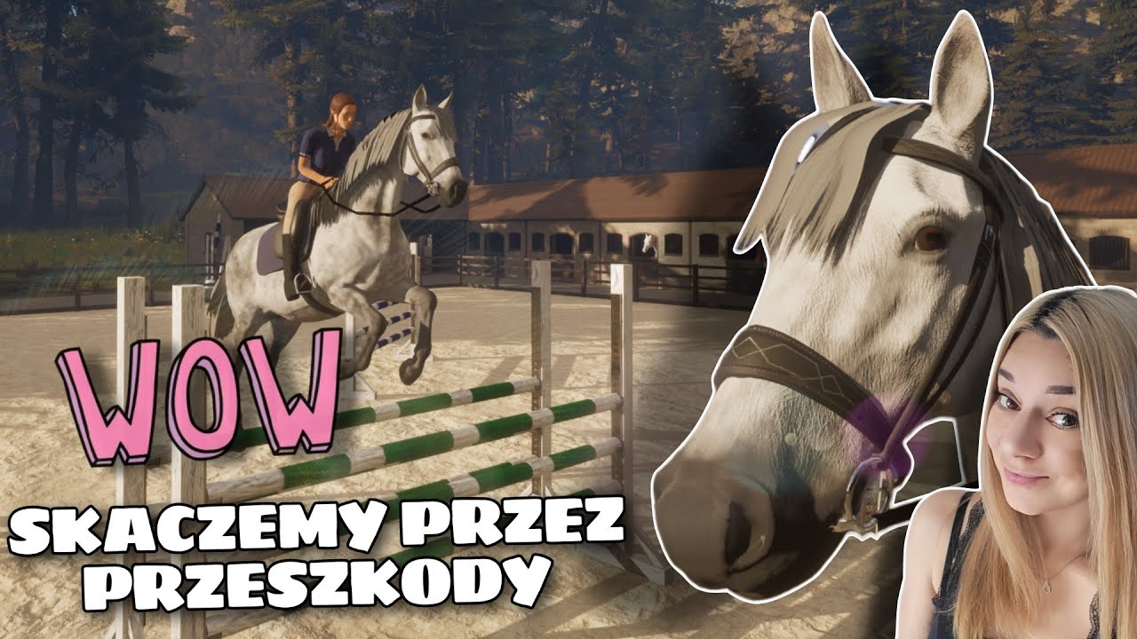 SKOKI PRZEZ PRZSZKODY W TEJ GRZE TO SZTOS?! || HORSE PROJECT V2