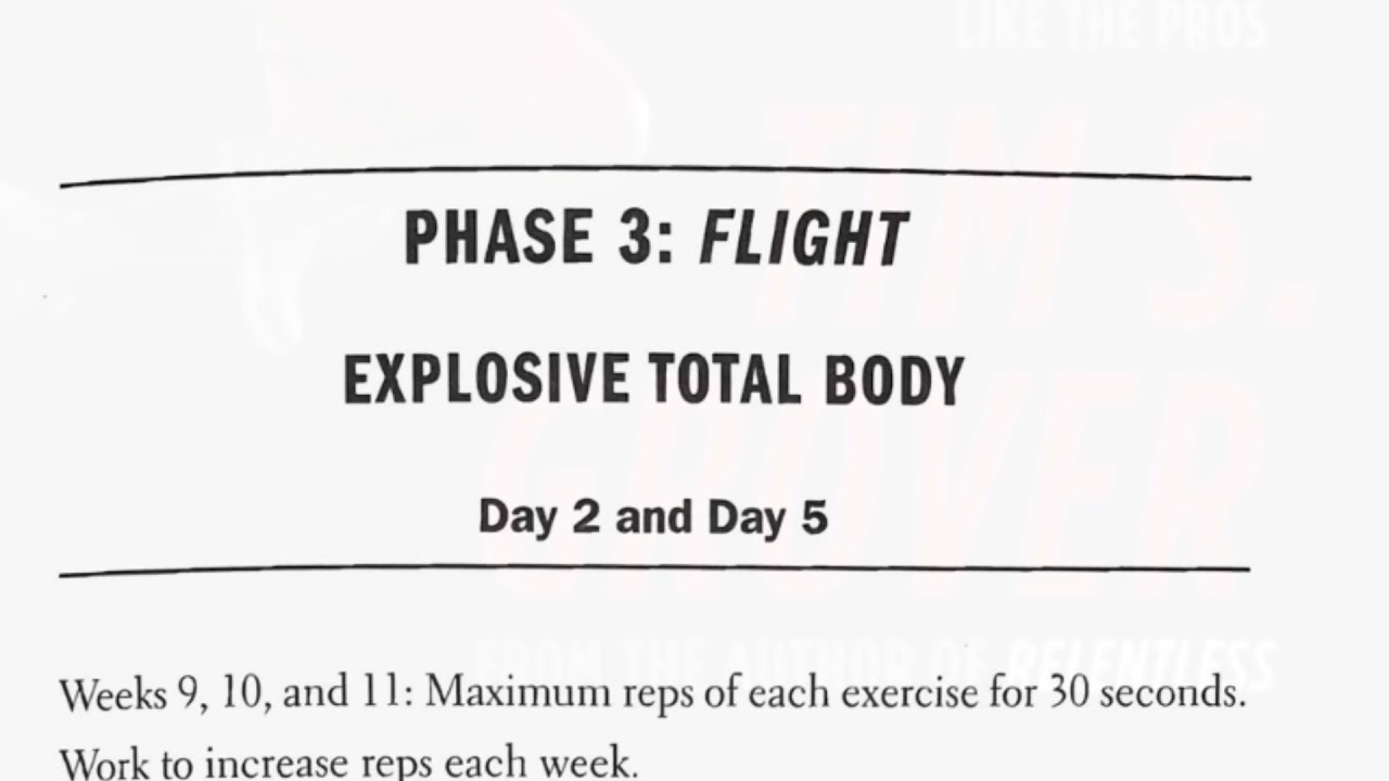 Tim Grover Jump Attack - Phase 3: Explosive Total Body