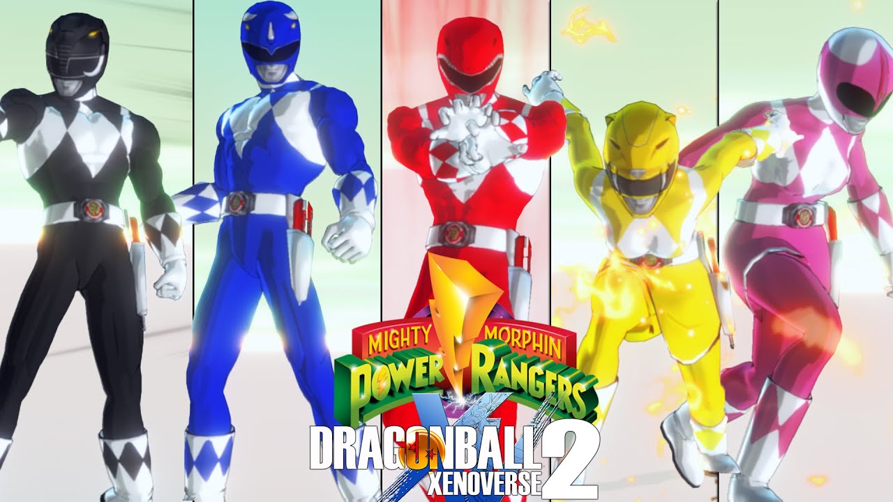 Mighty Morphin Power Rangers - Dragon Ball Xenoverse 2 [MOD]