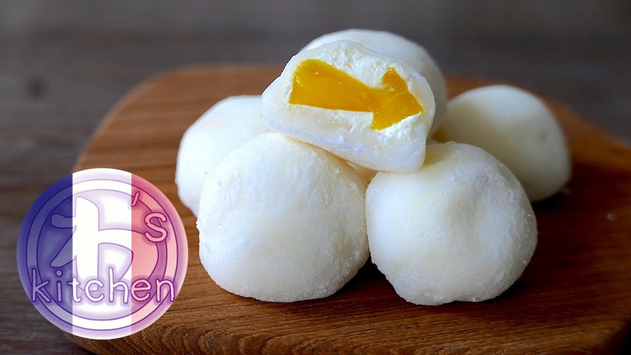 Mochi à la Mangue | Recette Japonaise | wa's Kitchen