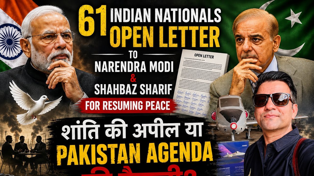     🫣Peace Letter or Pakistan Narrative? Decoding the 61 Indians&rsquo; Open Letter to PM narendra modi💁