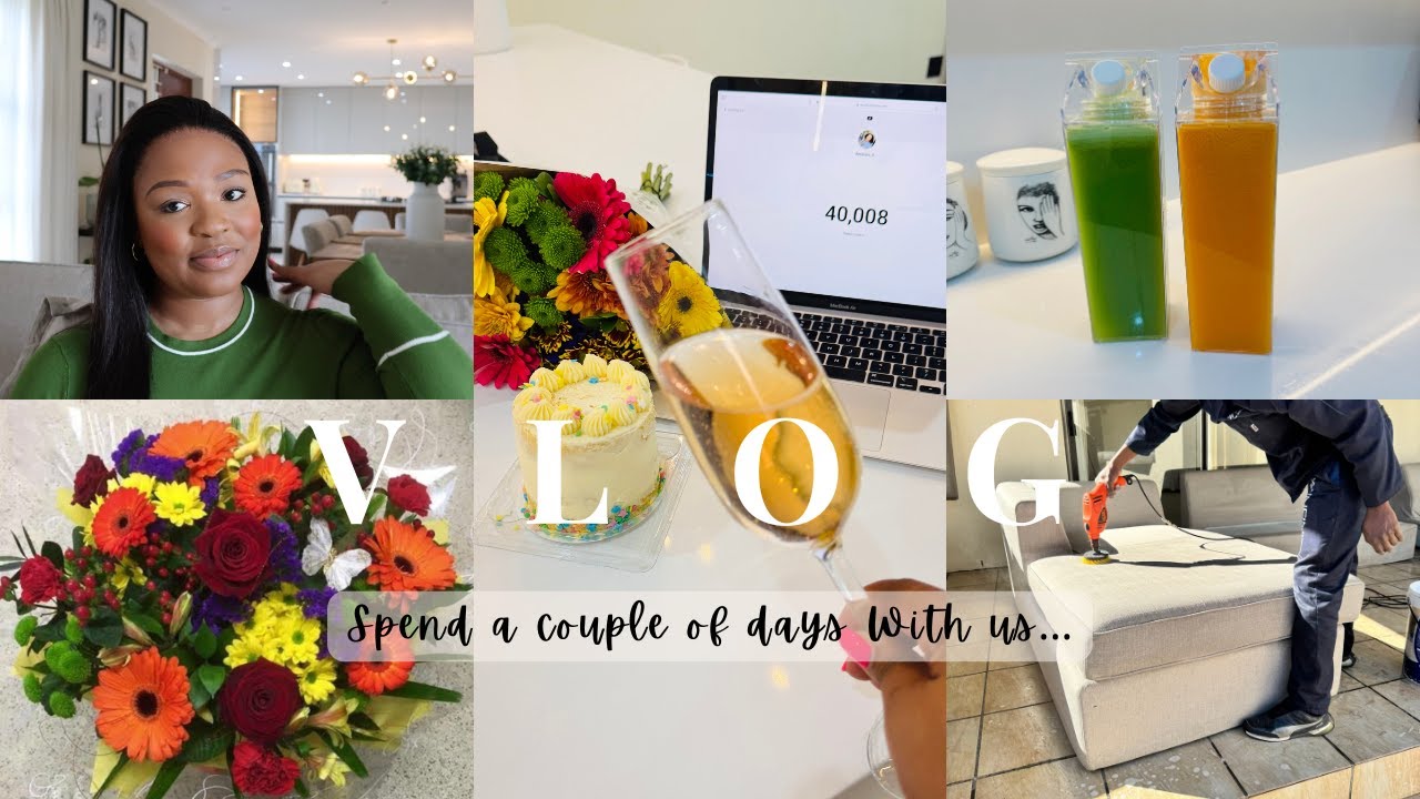 VLOG: Spend a couple of days with us| Burger night| Unboxings and a lil chit chat....