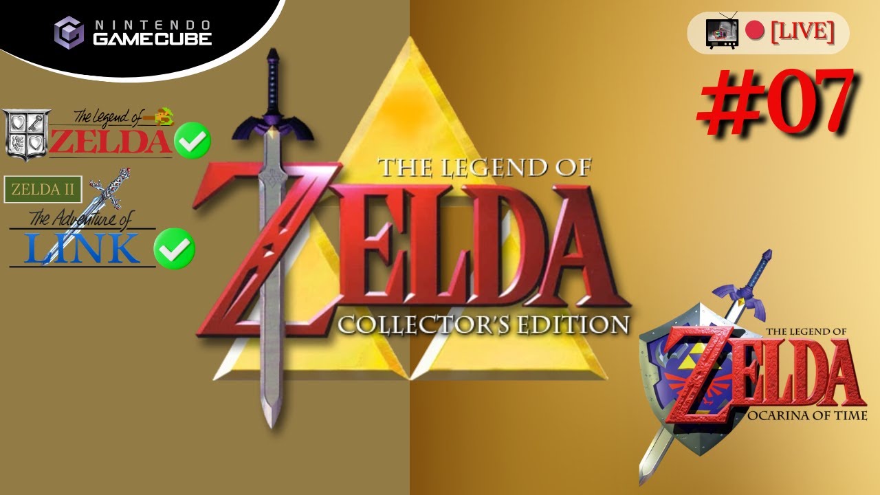 🔴 NGC - The Legend Of Zelda: Ocarina Of Time - ULTIMOS COLETÁVEIS & PENÚLTIMO TEMPLO #07