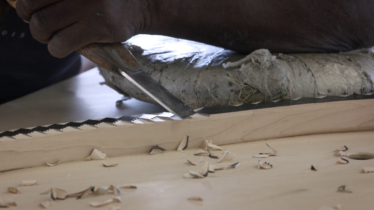 Inside the Steinway Factory: Bridge Notching