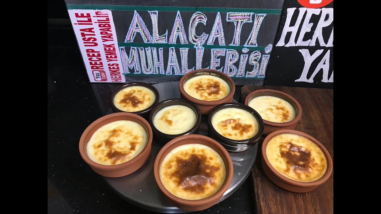 Tatlı Sevmeyenlere Gelsin Alaçatı Muhallebisini Sevecekler / Alaçatı Muhallebisi Nasıl Yapılır