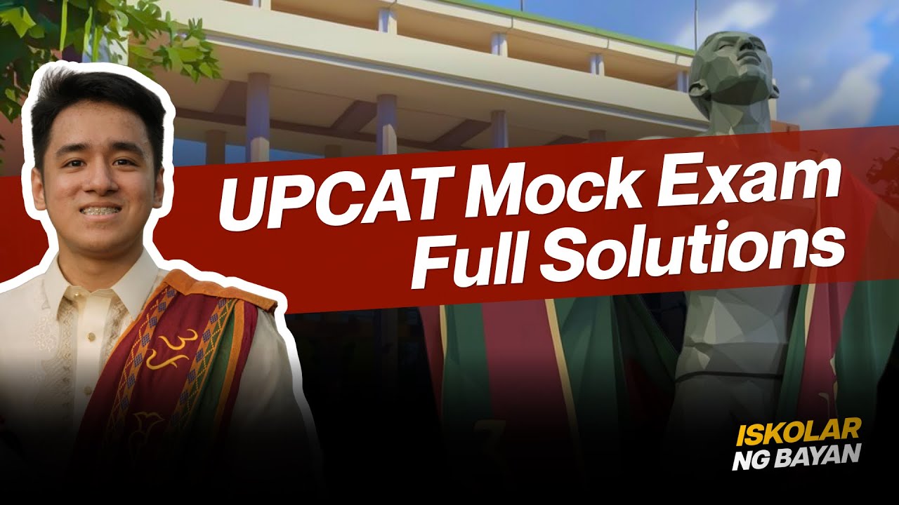 UPCAT Mock Exam Full Solutions