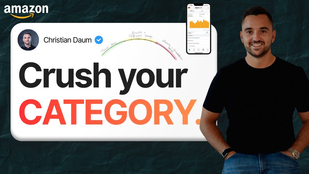 8-figure Amazon seller explains THE 3 STAGES of a category & how you'll dominate your stage in 2026